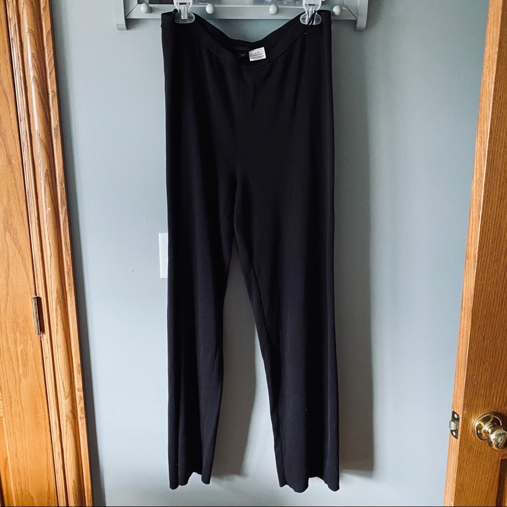 Eileen Fisher brown ribbed pants